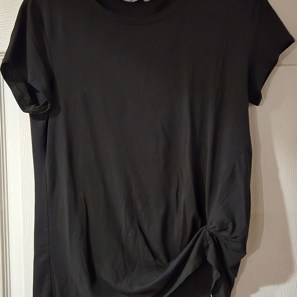 Athleta Black Short Sleeve Tee